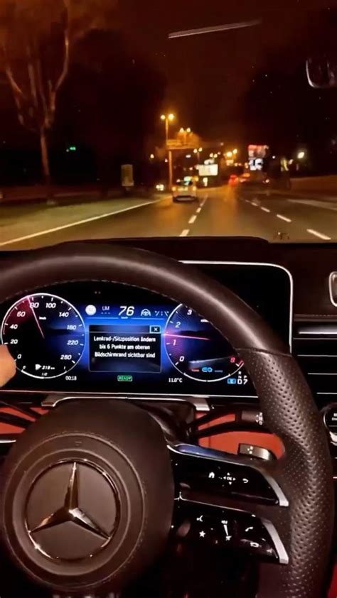 Mercedes Benz S Class 2021 Night Ride Snapchat Driving Luxury