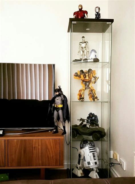 Ikea kallax storage display unit shelving. Ikea Stockholm entertainment unit and Ikea Detolf glass ...