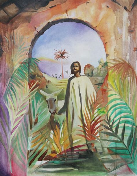 Palm Sunday Painting By Keely Russell