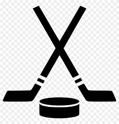 Hockey Puck Sticks Comments Olympic Hockey Symbol Free Transparent