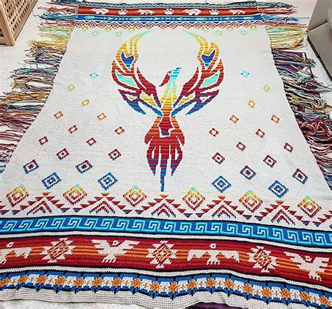 12 Beautiful Mosaic Crochet Blanket Patterns Beautiful Dawn Designs