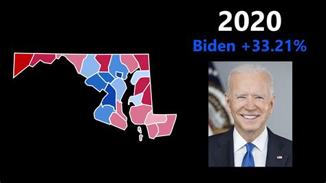 Maryland Election Results Time Lapse 1868 2020 Youtube