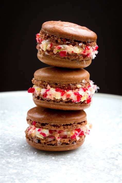 Spicy Hot Chocolate Macarons Chez Us