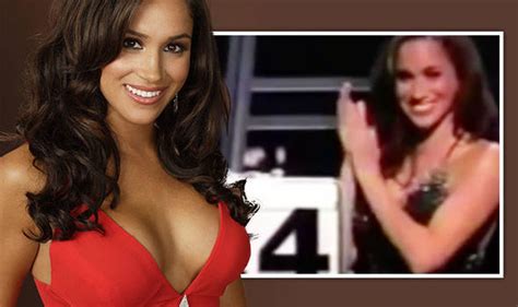 Meghan Markle Acted Slightly Duchessy During Deal Or No Deal ‘suitcase Girl Appearance