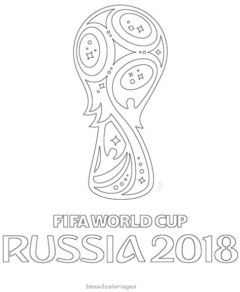 Logo Officiel De La Coupe Du Monde 2018