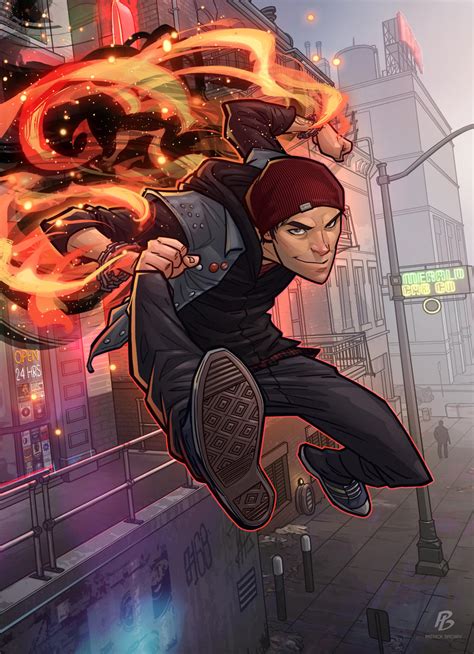 Infamous Second Son By Patrickbrown On Deviantart