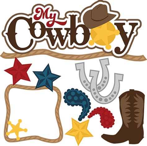 My Cowboy Svg Scrapbook Files Cowboy Svg Files Cowboy Svg Cuts Cowboy