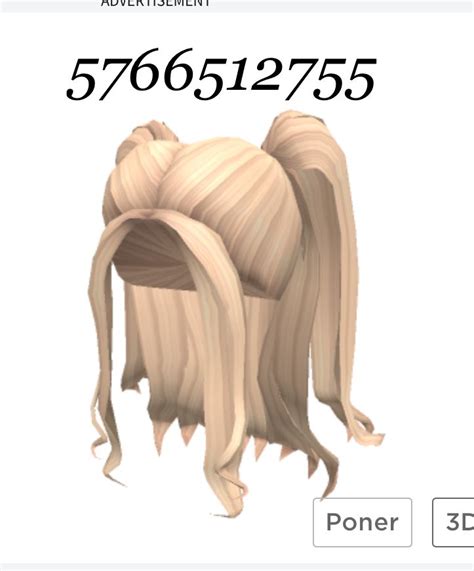 Blonde Hair Id Codes Roblox Category Hair Accessories Roblox Wiki Fandom