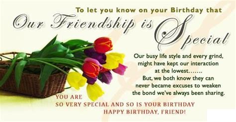 Our Friendship Is Special Happy Birthday Friend Pictures Photos And