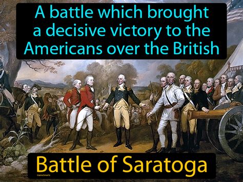 Battle Of Saratoga Definition And Image Gamesmartz
