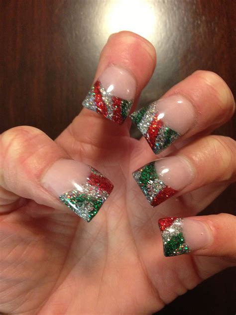 The Best Short Acrylic Nails For Christmas References Fsabd42