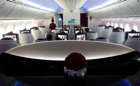 Qatar Airways Boeing 787 8 Business Class