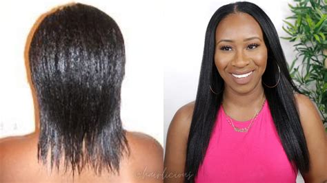Try These Tips Grow Long Healthy Relaxed Hair With This Simple Routine Relaxed Hair