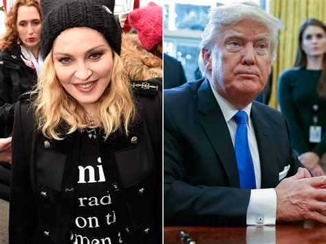 Donald Trump Calls Madonna ‘disgusting’ Following Her Women’s March Speech ‘what She Said Was