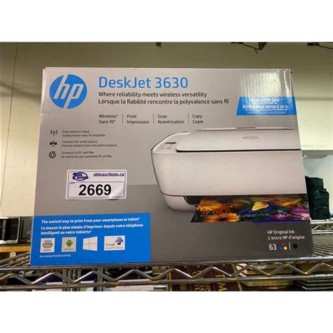 Hp Deskjet 3630 Printer Able Auctions