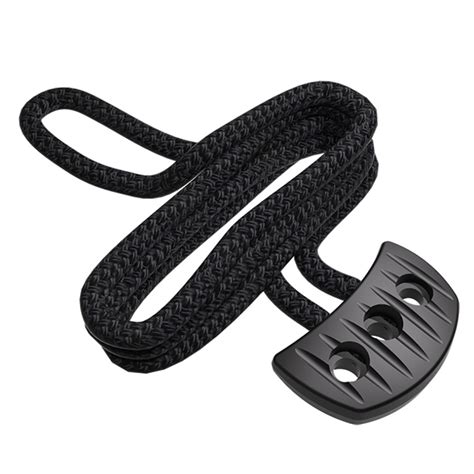 Snubber Black Snubber Pull With Rope Tar Black