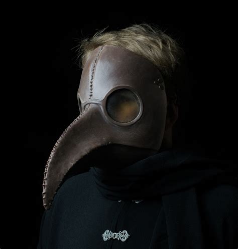Traditional Brown Plague Doctor Mask Ministry Of Masks