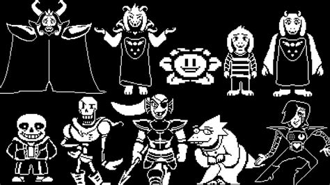 Undertale Ost For All Main Characters All In 1 Youtube