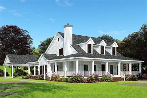 Plan 5921nd Country Home Plan With Wonderful Wrap Around Porch In 2021