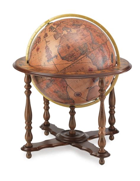 Classic Extra Large Globe Apollo 16th Century Replica Floor Stand Globe