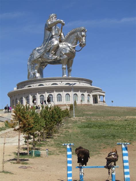 Genghis Khan Statue Complex Chinggis Khaan Statue Complex Oulan Bator Description Et Photos