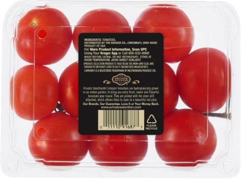 Private Selection Campari Tomatoes 16 Oz Gerbes Super Markets