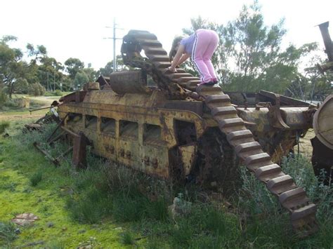 Tank Boneyard Murrayville Victoria Tank Weapon Of Mass Destruction