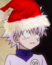 Festive Anime Profile Picture With Christmas Hats