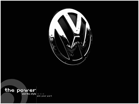 49 Volkswagen Logo Wallpaper Wallpapersafari