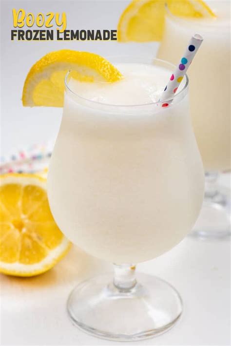 Boozy Frozen Lemonade With Vodka Crazy For Crust Bloglovin