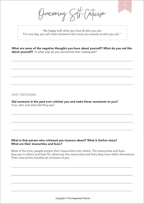Printables Selflove Self Esteem Worksheets Therapy Worksheets