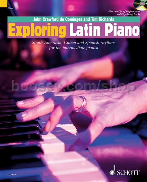 Crawford De Cominges John And Richards Tim Exploring Latin Piano Bk