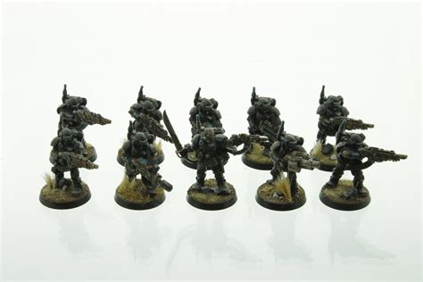 Warhammer 40k Imperial Guard Kasrkin Squad Whtreasury