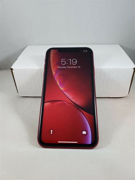 The battery health is at an excellent 96%. Apple iPhone XR - 64GB - (PRODUCT)RED (Unlocked ...