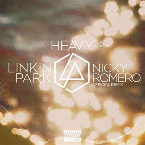 Car Tula Frontal De Linkin Park Heavy Featuring Kiiara Nicky Romero Remix Cd Single