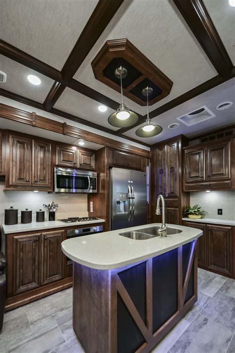 When you arrive to the holiday destination, you can detach the travel trailer and use the car for trips. Bighorn Fifth Wheels - Heartland RVs | Trailer living ...