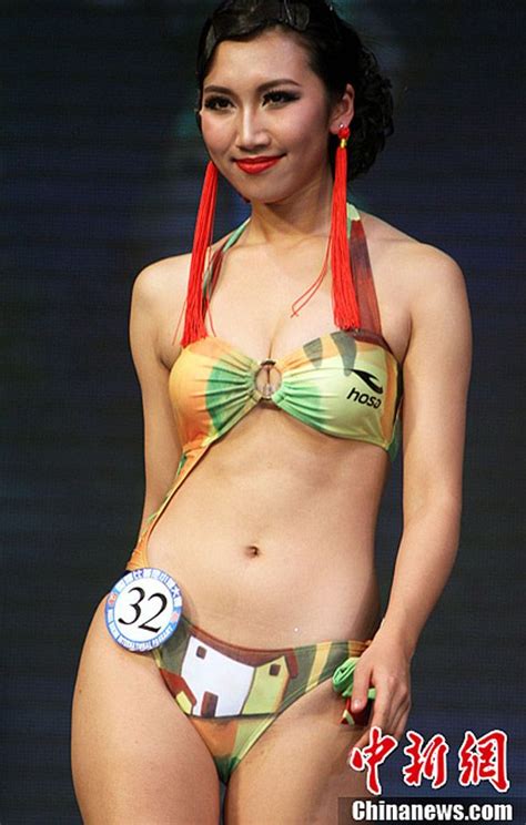 Nuklear Napier Eigenartig Miss Bikini Naked Exposition Stra Ensperre