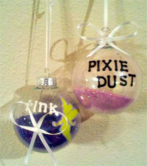 Unfollow tinkerbell diy pendants to stop getting updates on your ebay feed. DIY Disney Pixie Dust Ornament Need: Glitter, Decorations ...