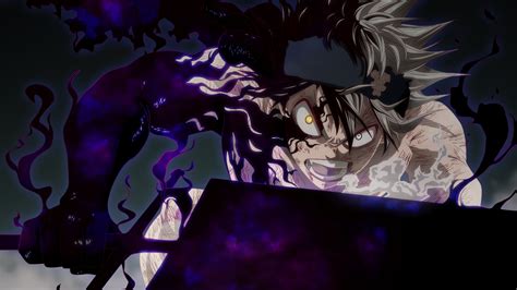 4k Anime Boys Asta Anime Black Clover Demon Hd Wallpaper Rare