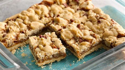 Here's how to make our classic bunny sugar cookie recipe for easter sunday. 5-Ingredient Salted Caramel Crumble Bars | Recipe | Sugar cookie dough, Pillsbury sugar cookies ...