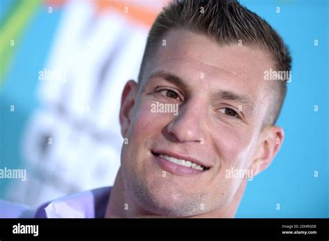 Rob Gronkowski Attends Nickelodeons 2016 Kids Choice Awards At The