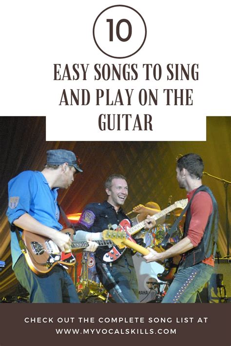 What are some easy songs to sing that you can start practicing now and sound great? 10 Easy Songs To Sing and Play on the Guitar