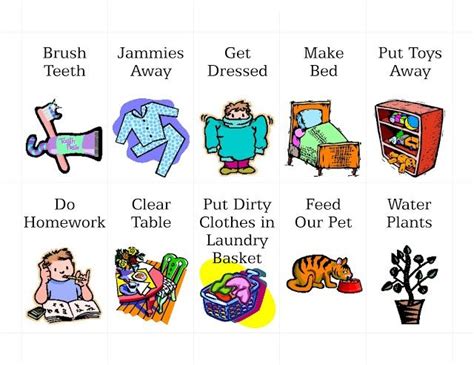 Kids Chores Chores For Kids Kids Planner Chore Chart Kids