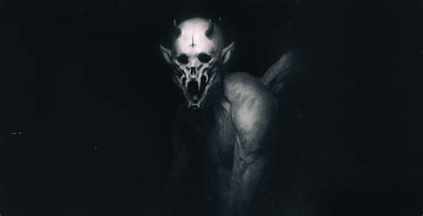 Demon Dark Creature Horror Artwork Satan Fantasy Art Hd Wallpaper Rare Gallery