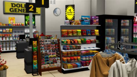 Alexisariel — Dollar General Retail Lot Sims 4 Build Im