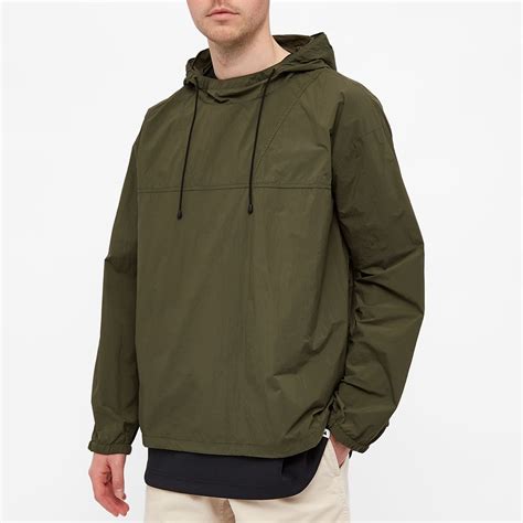Gramicci Packable Nylon Popover Anorak Olive End Fr