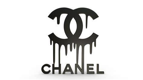 Chanel Logo Black