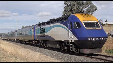 Australian Trains The Dubbo Xpt At Wellington Nsw Youtube
