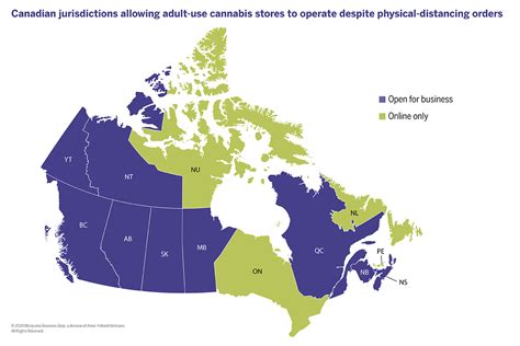 1199 x 1043 jpeg 96kb. Map of marijuana businesses in Canada open during ...