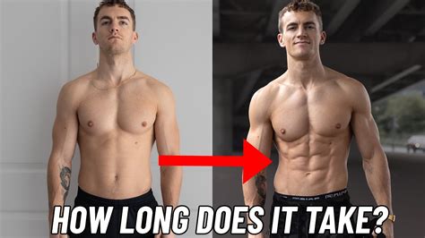 How Long Until You Can See Your Abs If You Start Now Youtube